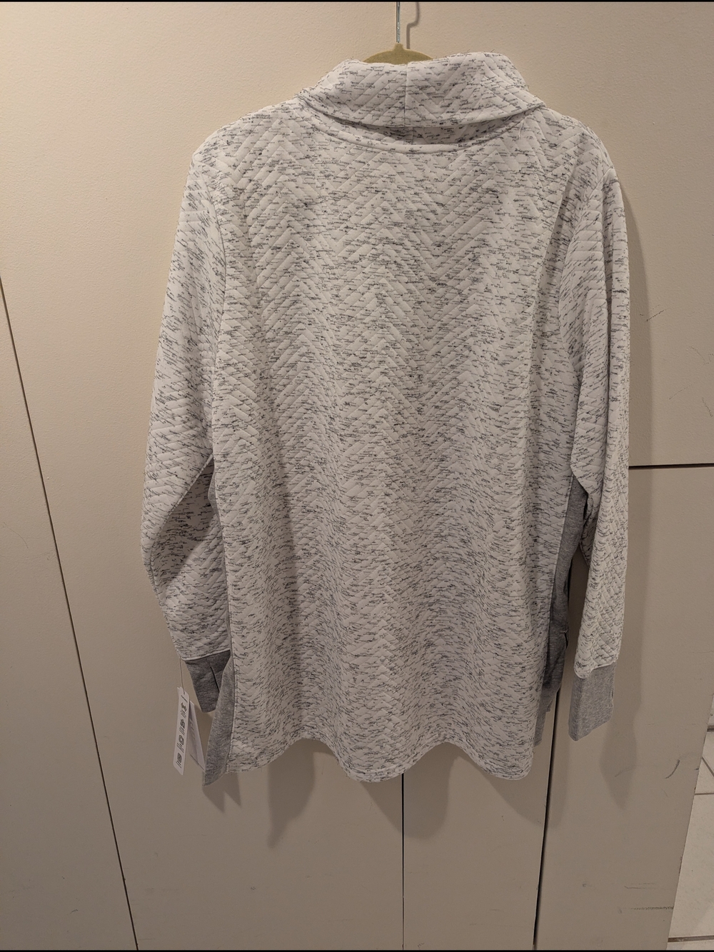 NWT RBX White Heathered Active Pullover 2X - Picture 7 of 7